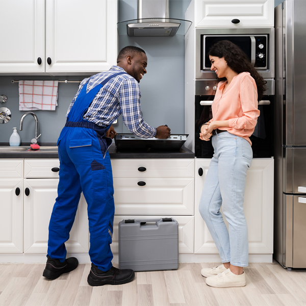can you provide an estimate for cooktop repair before beginning any work in Linden Iowa